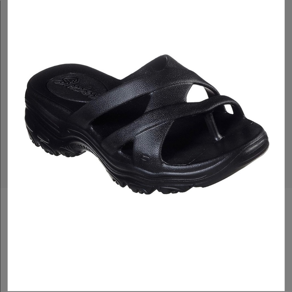 Black Aqua D’lites Sandal, size 7